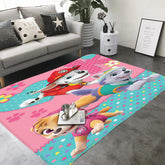 Paw Patrol Ryder Carpet Living Room Bedroom Sofa Rug Door Mat